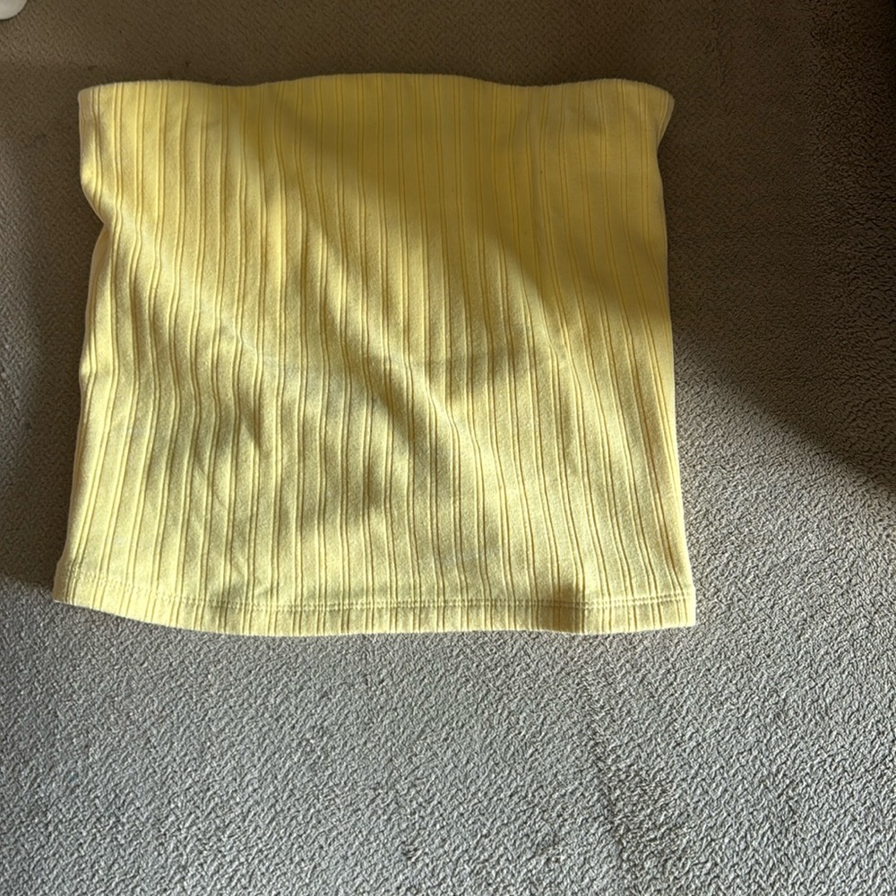 American eagle yellow tube top never worn